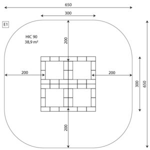 Outdoor-Trampolin 4er (2220)