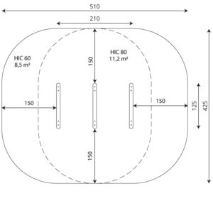 Schwebebalken 3er (409)