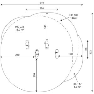 Klettepfosten 4er (RB1262)