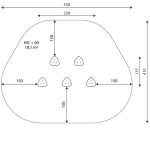 Pfosten – Sitze (410)