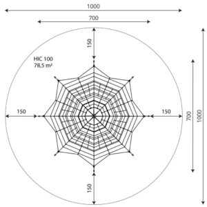 Seilpyramide groß (RB1383)