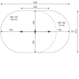 2er Reck (WD1428)